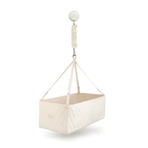 Moonboon Bundle - Vugge Nature og Vuggemotor Cream White Connect Premium