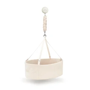 Moonboon Bundle - Vugge Nature og Vuggemotor Cream White Connect Premium