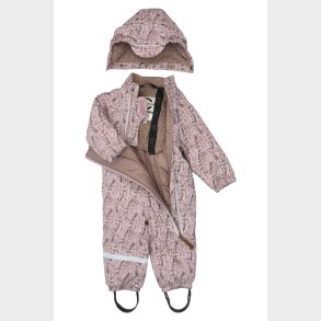 Mikk-line - Baby PU/Gummi Flyverdragt - Cloud Gray