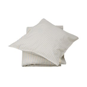 Fabelab - Baby Senget�j �kologisk - Cottage BLue Stripes - 70x100cm
