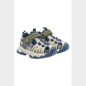 Mikk-Line Blue Nights Sandal Mesh Med Velcro