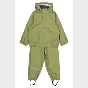 Mikkline 2-delt regntj m/seler - Sage