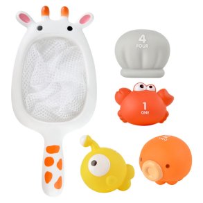 Tub Fun! Giraffe fishing set, 5 stk