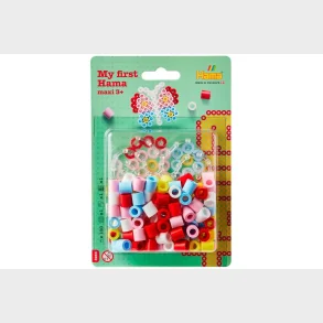 HAMA Hama maxi perler & plade sommerfugl, lille blister