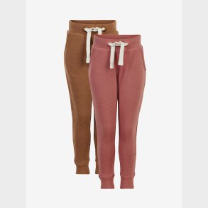 Minymo -  Sweat pants Canyon Rose - 2pak