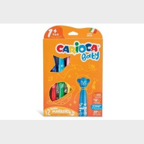 CARIOCA - Tusch m/baby greb 12stk ass.