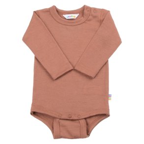 Joha - Body m/lange rmer - Rd/brun