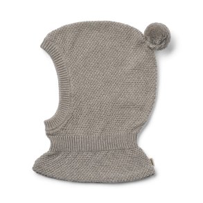 Wheat - Strik Elefanthue - Pomi - Warm grey