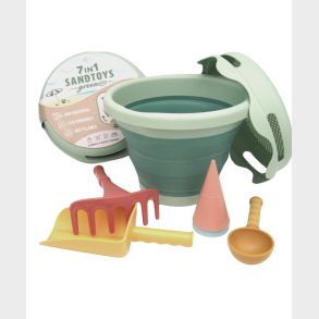 Compact Toys BIO - Strands�t 7-dele - Gr�n