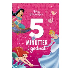 Fem minutter i godnat - Disney Prinsesser - bog