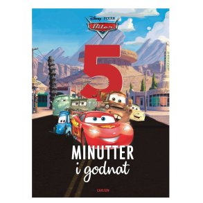 Fem minutter i godnat - Biler - bog