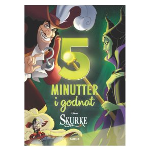 Fem minutter i godnat - Skurke - bog