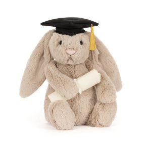 Jellycat - Bashful Kanin Graduation Outfit - 31 cm