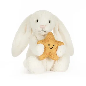 Jellycat - Cream Kanin med Stjerne - 31 cm