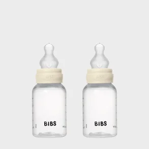 BIBS Sutteflaske - Baby Bottle 150ml 2-Pack - Ivory