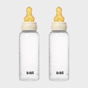 BIBS Sutteflaske - Baby Bottle 270ml 2-Pack - Ivory
