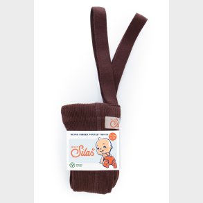 Silly Silas - Footed - Chocolate Brown