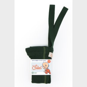 Silly Silas - Footed - Dark Forest Green