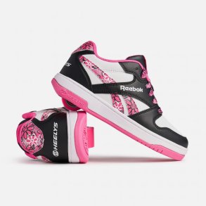 Heelys x Reebok Rullesko - Black / White / Pink - 1 hjul