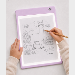 Lalarma Lalarma Sketch lightpad - Lilla
