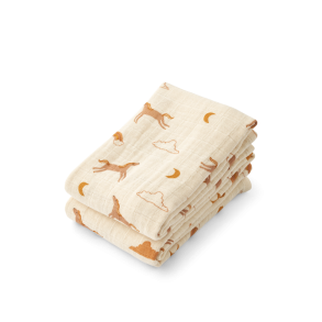 Liewood - Lewis Stofbleer 2 stk - dream/ecru