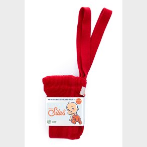 Silly Silas - Footed - Love Red