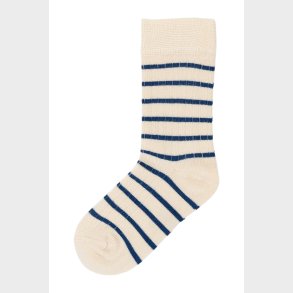Minipop - Str�mpe Bambus Deep Cobalt/Off White