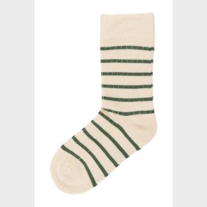 Minipop - Str�mpe Bambus Emerald Green/Off White