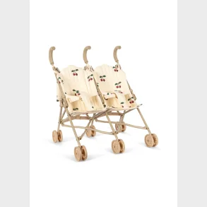 Konges Sljd - Dukke Tvillingeklapvogn - Ma Grande Cerise