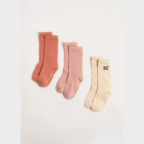 Konges Sl�jd - 3 pak str�mper - Cherry Mix