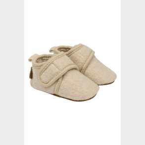 Pom Pom Beginners� Sko Uld - Off White