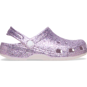 Crocs - Classic Chunky Glitter Clog K - Grape Ice