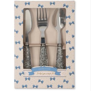 Glitter Cutlery - Sparkling Blue