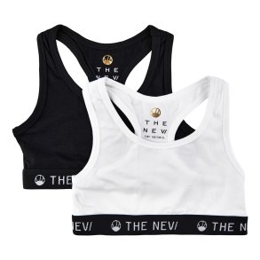 The New Top 2-pak -  Black/white