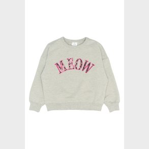 The New - Polina Oversize Sweatshirt - Light Grey Melange