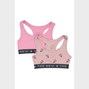The New Top 2-pak -  Adobe Rose Ice Cream AOP