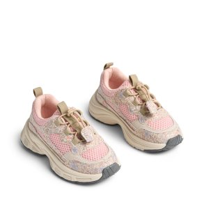 Wheat - Sneakers Arthur Air Blue Flowers