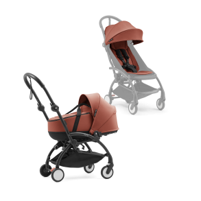 Stokke YOYO5 Klapvogn med Newborn Liggedel - Berry