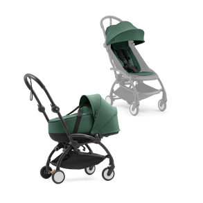 Stokke YOYO5 Klapvogn med Newborn Liggedel - Forest