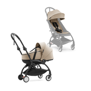 Stokke YOYO5 Klapvogn med Newborn Liggedel - Taupe