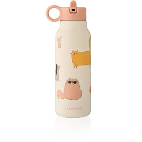 Liewood - Falk Vandflaske Cats and Dogs 350 ml