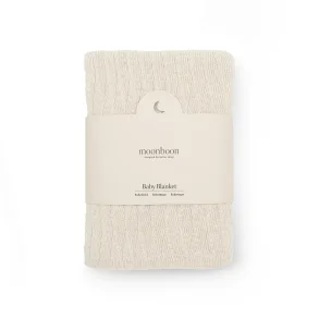 Moonboon - Babytppe i kologisk Bomuld - Nature