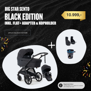 Emmaljunga - Big Star Sento - Black Edition - Kampagnepakke