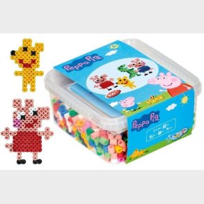 HAMA - Hama maxi Gurli Gris perler og stiftplade i btte