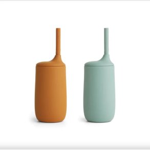 Liewood - Dylan Kop 2-Pak Mustard Peppermint Mix