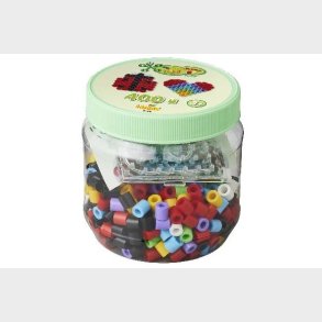 HAMA - Hama maxi perler - 400 perler+2 plader i grn dse