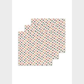 Konges Sljd - 3-pak Stofbleer - Coeur Color