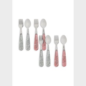 Konges Sl�jd - Bestik - Blush/Blue - 8 stk