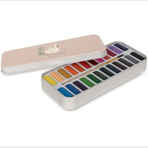 Konges Sljd - Mizumi Big Akvarel Farver - Tin Boks