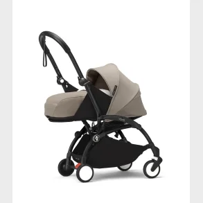 Stokke YOYO3 0+ Klapvogn med Bld lift - Sort-Taupe
